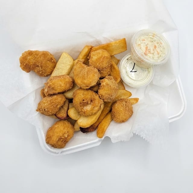 Fried Shrimp Plate.