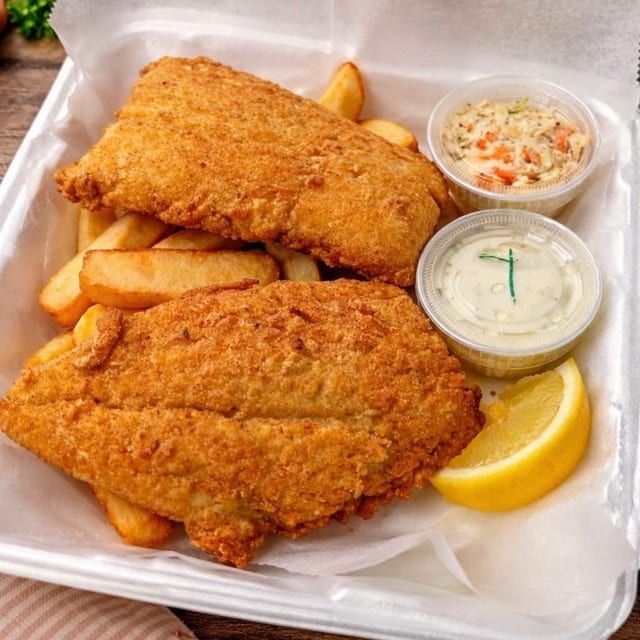 2 Fish & Chips Special.