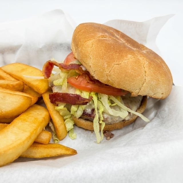 Bacon Ranch Melt Burger Only.