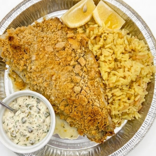 Baked Haddock Dinner.