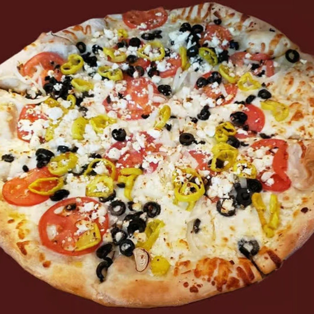 Grecian Pizza.