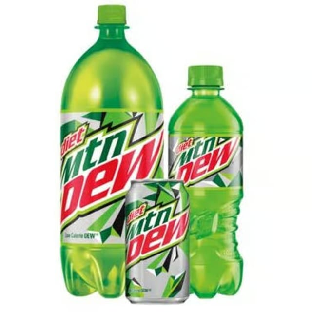 Diet Mountain Dew.