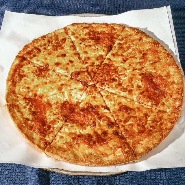 Large Cheese Pizza.