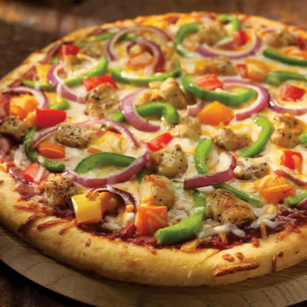 Chicken Fajita Pizza.