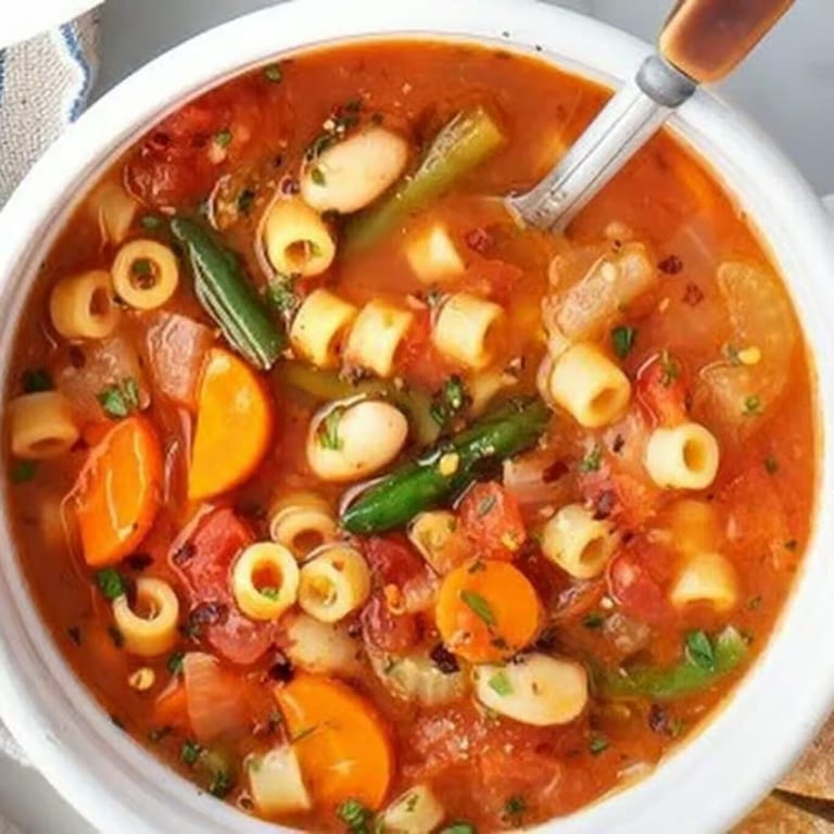 Minestrone Soup at Our Restaurant