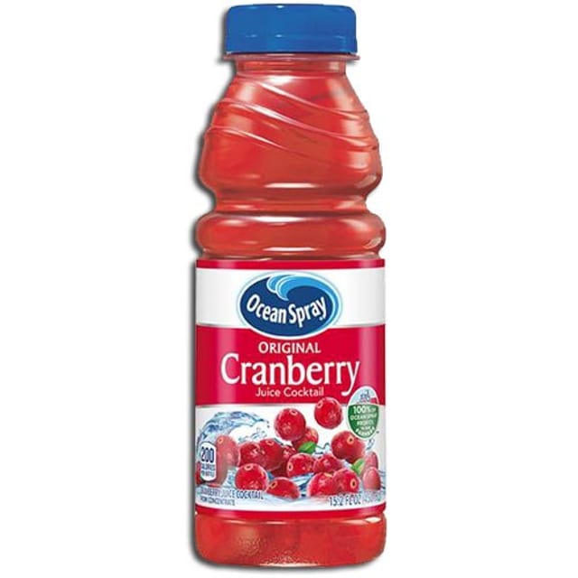 Cranberry Juice.