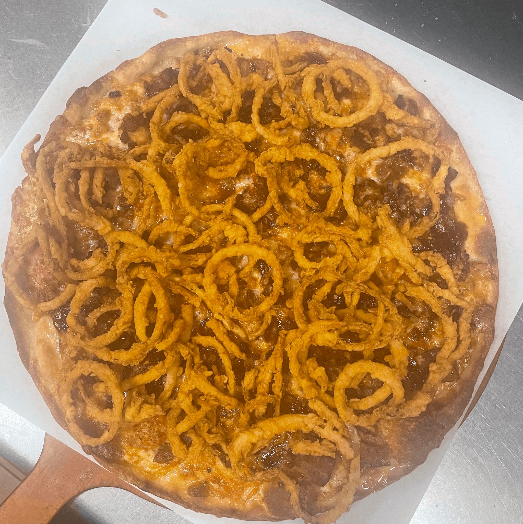 Rodeo Burger Pizza.